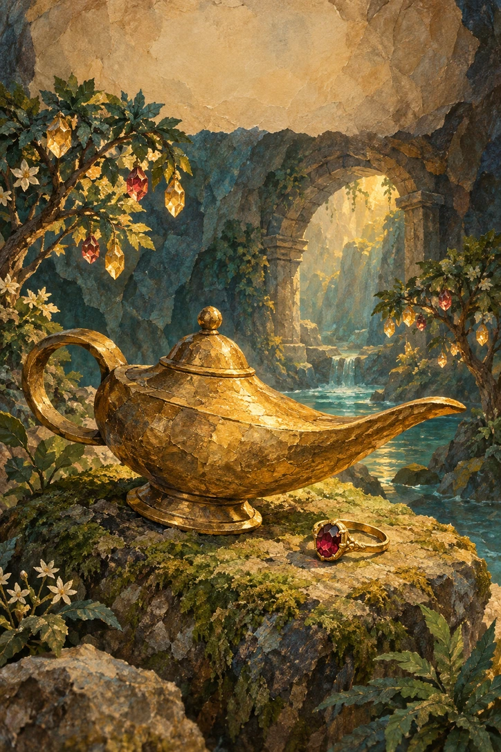 Cover of A Lamp in the Cave