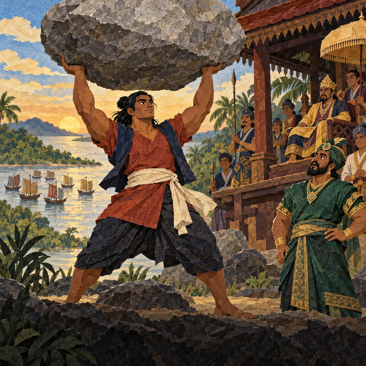 Cover of Badang and the Great Stone