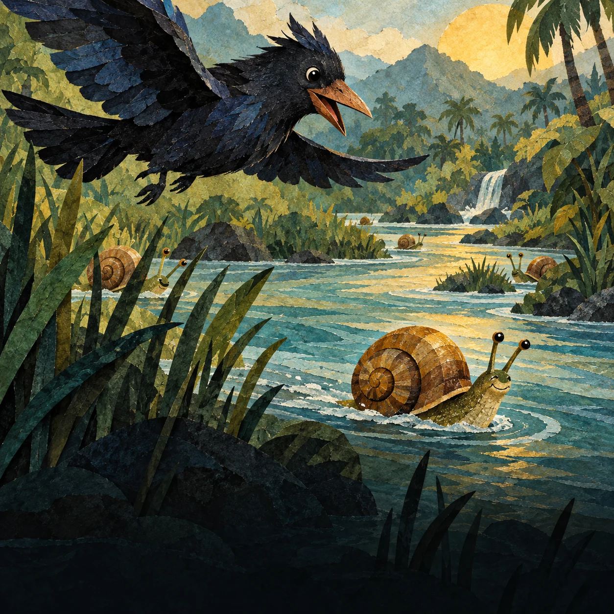 Cover of The King-Crow and the Water-Snail