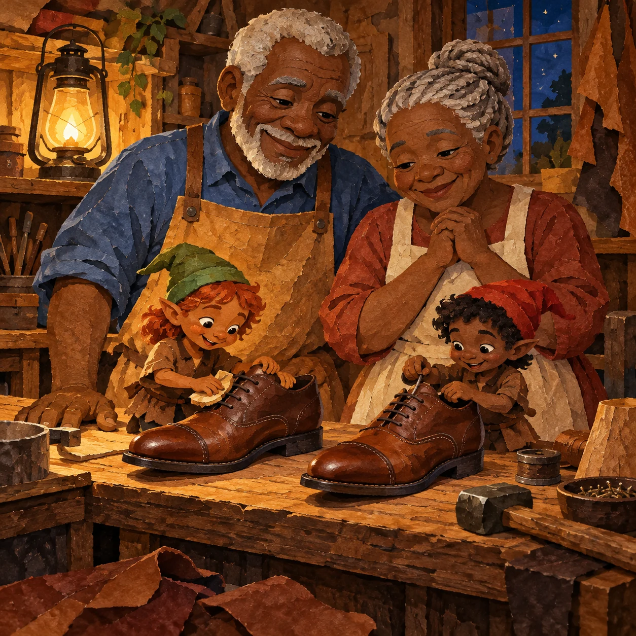 Cover of The Elves & the Shoemaker