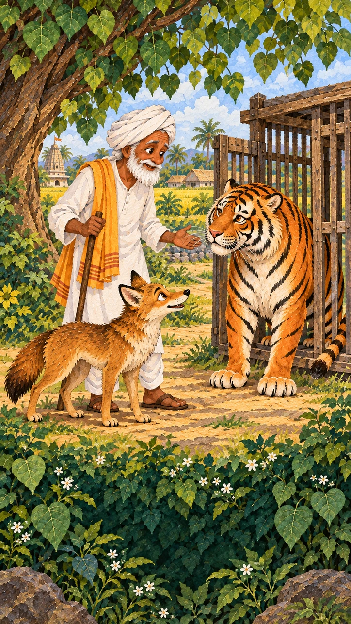 Cover of The Tiger, the Brahman and the Jackal